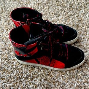 Zadig and Voltare 	
ZV1747 High Flash Sneakers, size 38 women’s